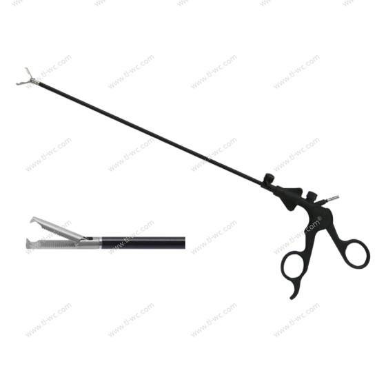 腹腔镜手术器械夹持器（鼠齿）单动5MMX330MM