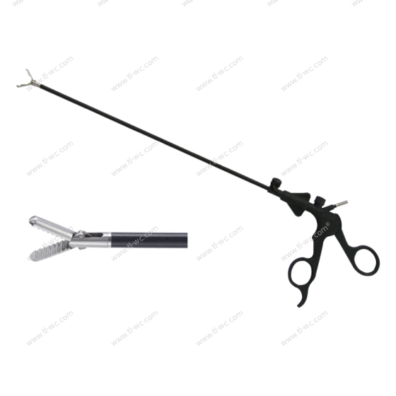 腹腔镜手术器械夹持器（倒齿碗形口）5MMX330MM