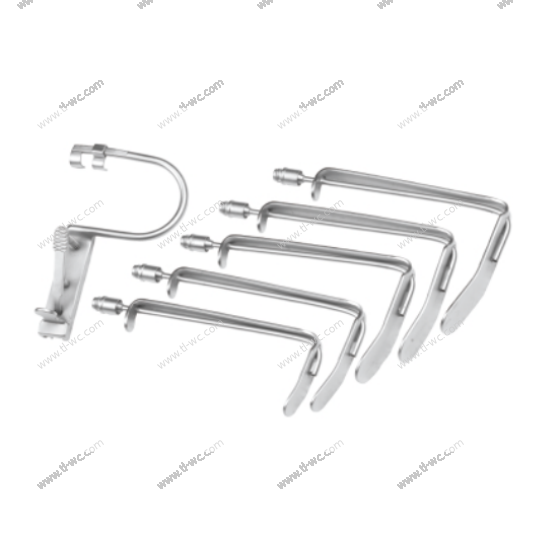 Laryngeal surgical instruments - Anesthesia opening device with optical fiber in the left direction